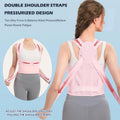 Posture Corrector for Women,Adjustable Full Back Brace and Shoulder Straightener,For Back Pain Relief,Hunchback Correction,Scoliosis,Thoracic