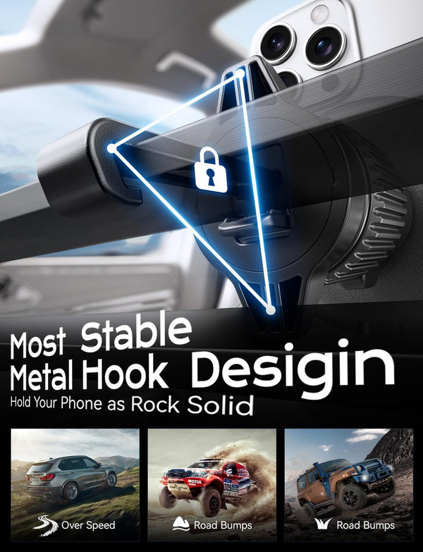 For Magsafe Car Mount Charger, 15W Fast Charging LED Magnetic Wireless Car Charger, Air Vent Phone Holders for Your Car for Magsafe Car Phone