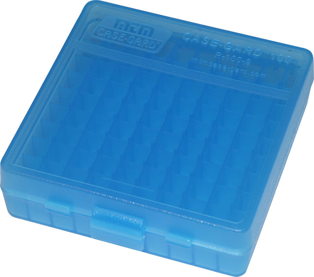 MTM 380/9MM Cal 100 round Flip-Top Ammo Box