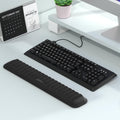 MEKASS Keyboard Wrist Rest, Soft Memory Foam Wrist Support for Keyboard, Keyboard Hand Rest Pad for Wrist Pain Relief, Keyboard Wrist Guard for