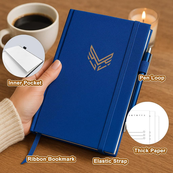 JXSELECT Self-Mastery Journal for Women - Gratitude Journal - Self Care Journal for Happiness, Mindfulness, Positivity & Reflection - the Kaizen