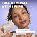 The Face Shop Rice Water Bright Makeup Remover Wipes for Face with Rice Extract, Brightening, Moisturizing, Infused with Cleansing Milk, Vegan