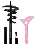 Medium Brown Eyeliner Pencil Retractable Gel Eyeliner Pencil Built in Sharpener Waterproof Smudge Proof Waterline Eye Liner Pencil Smooth Creamy
