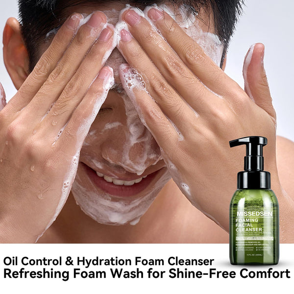 Hydrating Foam Cleanser | Makeup Remover & Gentle Face Wash for Normal to Dry, Sensitive Skin | No Fragrance, Non-Comedogenic, No Oil, No Soap