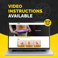 Fabric Resistance Bands for Working Out - Booty Bands for Women and Men - Exercise Bands Resistance Bands Set - Workout Bands Resistance Bands for