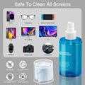Car Screen Cleaner Spray, Walrfid TV Computer Laptop Touchscreen Mist Cleaning Kit Wipe for CD Disc DVD VCD, Electronic Cell Phone Ipad Iphone