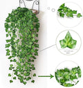 Comtelek 252 FT Artificial Ivy 36 Pack Ivy Vine Garland Ivy Leaves Greenery Garlands Clip Hanging Fake Leaf Plants Faux Green Flowers Decor Home