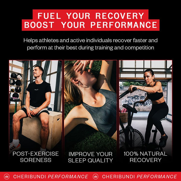Cheribundi Tart Cherry Juice Sleep | Tart Cherry Juice with L-Theanine & Valerian Root | Athletes Recovery Drink | Promotes Restorative Sleep,