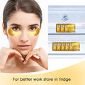 Adofect 30 Paris under Eye Patches 24K Gold under Eye Mask for Puffy Eyes and Dark Circles Treatments, under Eye Bags Treatment Collagen Gel Pads