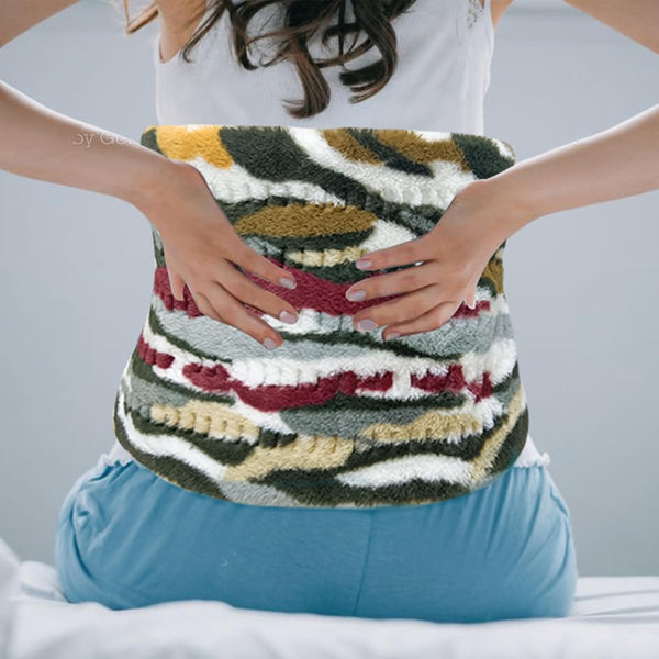 Electric Heating Pad for Back Pain Relief - 12 Heating Levels-8 Timer Settings - Heat Pad with Moist & Dry Heat Therapy - Hot Heated Pads