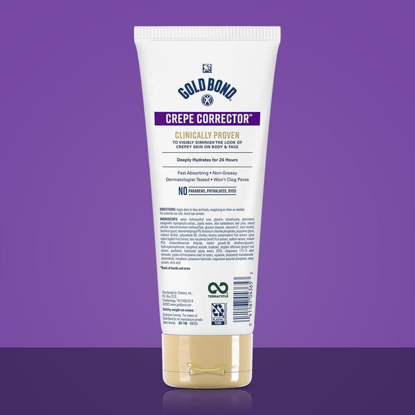 Gold Bond Age Renew Crepe Corrector Body Lotion, Replenishing & Smoothing Formula, Gold Bond Crepe Corrector Body Lotion, 8 oz 8 Ounce (Pack of 1)
