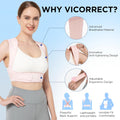 Vicorrect Posture Corrector for Women - Upper Back Brace Adjustable & Breathable for Posture Correction: Neck Shoulder & Upper Back Pain Relief