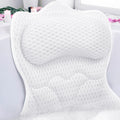 REEZEIVI Bath Pillows for Tub,Bath Pillow with 6 Non-Slip Suction Cups,Soft 4D Mesh Fabric,Bathtub Pillows for Tub Neck and Back Support,Extra