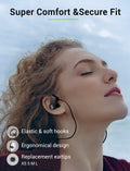 Stiive Bluetooth Headphones, 5.3 Wireless Sports Earbuds IPX7 Waterproof with Mic, Stereo Sweatproof In-Ear Earphones, Noise Cancelling Headsets