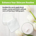 Forpro Premium Pure & Simple XL Facial Pads, Triple Layered Ultra Soft Disposable Makeup Remover Pads, 100% Vegan & Cruelty-Free, 60-Count