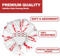 [2026 New Version] Mop Head Replacement - 40% More Cleaning Power，3 Pack Spin Mop Replacement Head for Easy Wring 1-Tank System, Easy Cleaning,