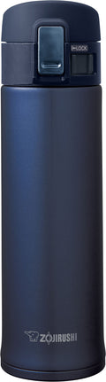 Zojirushi Stainless Steel Mug, 16Oz, Smoky Blue