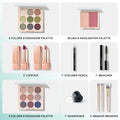 Color Nymph All In One Makeup Kit, Makeup Gift Set for Beginners Teenager Girls with Eyeshadow Palette Blush Lipstick Lip Pencil Eye Pencil Brush