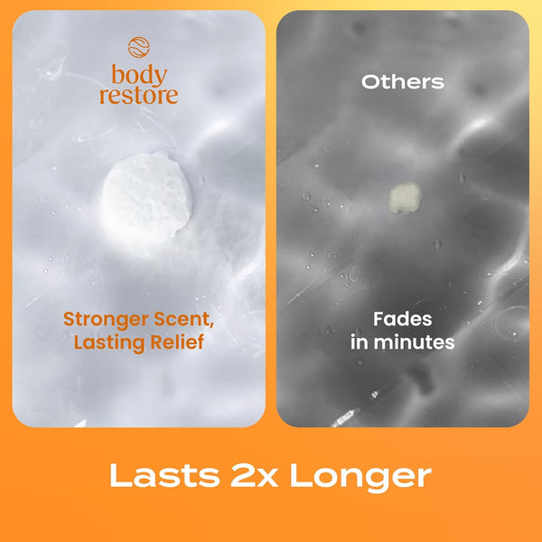 Body Restore Shower Steamers Aromatherapy 15 Pack - Fathers Day Unique Gifts for Dad, Grandpa, Birthday Gift for Mom, Daughter, Son, Best Friend,