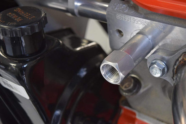 ICT Billet LS Engine Swap M12 1.5 Adapter to 3/8 NPT Extended Length Coolant Temperature Sensor Adapter Water LS Engine Swap LS1 LS3 LS2 LQ4 LQ9
