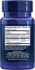 Life Extension Super K, Vitamin K1, Vitamin K2 Mk-7, Vitamin K2 Mk-4, Vitamin C, Bone/Heart/Arterial Health, 3-Month Supply, Gluten-Free, 1 Daily,