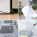 Drain Snake,61 Inch Flexible Grabber Claw Pick up Reacher Tool,Drain Clog Remover - Gutter Cleaning Tools for Home Sink, Bathroom Tub,Drain,