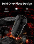 Gasupply 1/2-20 Lug Nuts Black, 1/2 X 20 Closed End 6 Spline Tuner Lug Nuts 1.38" 35Mm Tall Conical Seat 60 Degree, 20 Pack with 1 Lug Nut Key
