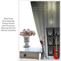 Rock Music Curtains, Teens Boys Electronic Musical Instrument Curtain Guitar Drum Speaker Window Drapes for Bedroom Living Room 42" W X 45" L