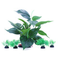 ALEGI Aquarium 10 Inch Silk Plants for Betta Fish Tank, Underwater Aquatic Water Grass Decor