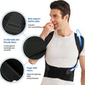 Posture Corrector for Women and Men,Adjustable Shoulder Straightener,Back Support Brace,Upper Spine Scoliosis, Hunchback
