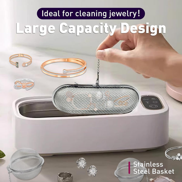 3-Pack Parts Washer Basket - Stainless Steel Basket for Ultrasonic Jewelry - Ideal Small Parts Jewelry Cleaning Basket