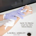 Laura Ashley Exfoliating Gloves Body Scrubber 8Pcs, 4 Pairs Women'S Exfoliating Body Scrubber for Bath and Shower