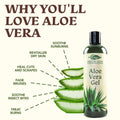 Amazing Aloe Vera Gel - Freshly Cut, 100% Pure Aloe, Premium Quality, Vegan, Unscented - Natural Sunburn Relief, after Shave, Skin, Face & Hair