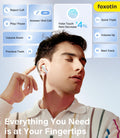 Ear Buds Wireless Earbuds - Bluetooth 5.3 Headphones (48H Playback) Built in Mic with LED Display Charging Case, IP7 Waterproof Earphone for