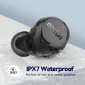 Earfun Free 2S Wireless Earbuds, [Upgraded Version] Bluetooth Earbuds with Deep Bass, 4 Mics for Clear Call, Customizable EQ App, IPX7 Waterproof