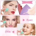 40Pcs Mini Beauty Blender Multi Colored Makeup Sponge Professional Beauty Blender Sponge Super Soft Facial Makeup Tools for Foundation, Powder, Liquid
