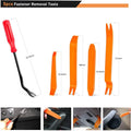 GOOACC 635Pcs Car Push Retainer Clips & Auto Fasteners Assortment -16 Most Popular Sizes Nylon Bumper Fender Rivets with 10 Cable Ties and