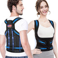 Posture Corrector for Women and Men - Adjustable Back Brace for Pain Relief - Enhances Posture and Provides Lumbar Support - Upper and Lower Back