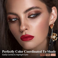 3Pcs Neutral Brown Eyeshadow Stick Set, Matte and Shimmer Creamy Eyeshadow Pencil, Shiny Pink Shadow, Waterproof Long Lasting Smoky Eye Makeup