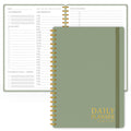 Daily Planner Undated - Simplified to Do List Notebook with Hourly Schedules, Spiral Appointment Organizer, 5.5" X 8.5", Easily Manage Your Tasks