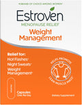 Estroven Weight Management for Menopause Relief - 30 Ct. - Clinically Proven Ingredients Help Manage Weight, Provide Night Sweats & Hot Flash