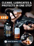 Clp Gun Cleaning Oil Kit 3-In-1 Cleans, Lubes, Protects - 6.8 Oz Sprayer Clp Gun Cleaner and Lubricant, Needle Oiler, Cleaning Patches, Cleaning