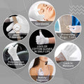 Sibba 2 Pairs Touch Screen Moisturizing Gloves White Cotton Moisturizing Gloves Overnight Bedtime Heal Eczema Sleeping Lotion Hand Spa Treatment