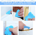 Caulk Gun Kit Smooths No-Drip Silicone Caulking Gun and Caulking Tools, Sealant Tools Grout Scraper for Kitchen Bathroom Sink Joint,With Gift Box