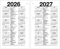 AT-A-GLANCE 2025 Desk Calendar Refill, Daily, 3-1/2" X 6", Standard, Loose-Leaf (E7175025)