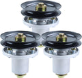 3 Pack 607418 Spindle Assembly with 604664 Pulley Replaces Hustler 607418 Spindle 607418, 601804 Hustler 601804 Spindle Assembly, Hustler Raptor