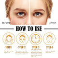Sulily 30 Pairs Lip Masks & 24K Gold Gel Eye Masks,Crystal Collagen Eye Patches for Puffy Eyes,Moisturizing& Reducing Fine Lines Dark Circleeye