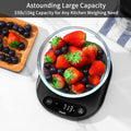 Vitafit 33Lb/15Kg Digital Food Scale Grams and Ounces in 1G/0.1Oz, High Accuracy Assured by Kitchen Scale Professional Factory since 2001, Gram