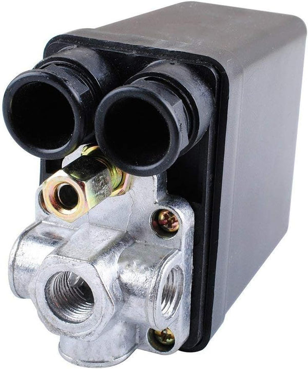 Central Pneumatic Air Compressor Pressure Switch Control Valve Replacement Parts 90-120 PSI 240V Air Compressor Pressure Switch Control Valve