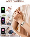 RUIMEN Fitness Tracker, Fitness Watches for Women Men with Heart Rate Monitor Blood Oxygen Sleep Tracker Pedometer, 1.47" Smart Watch Step Calorie